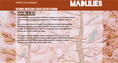 Desktop Screenshot of madlilies.nl