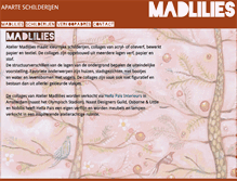 Tablet Screenshot of madlilies.nl