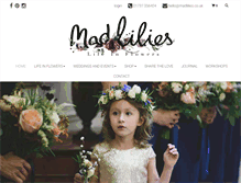 Tablet Screenshot of madlilies.co.uk
